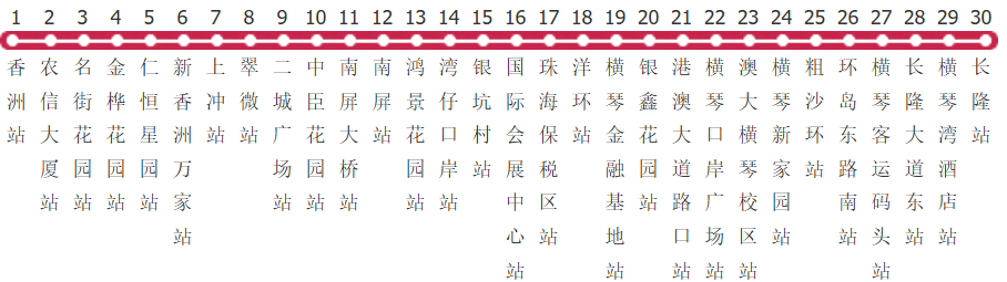 珠海K11路公交线路