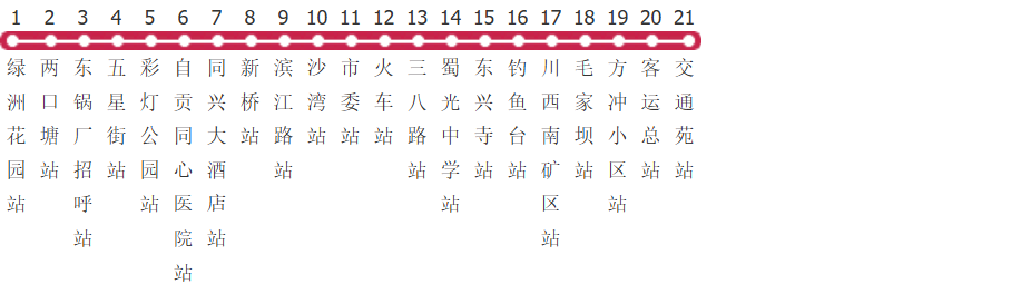 自贡37路公交线路