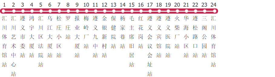 遵义25路公交线路图及时间表-展庭百科汇