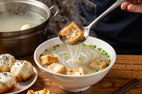 油豆腐线粉汤是哪里的特产?_上海传统小吃介绍-展庭百科汇