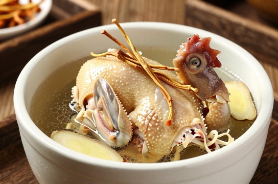 蛤蚧当归炖草鸡-展庭百科汇