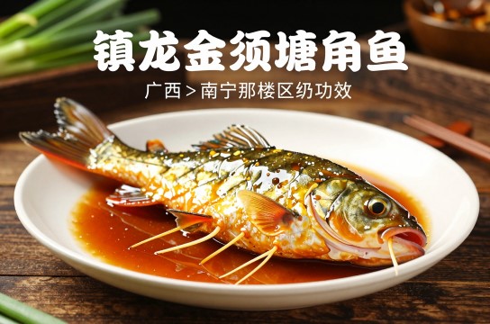 镇龙金须塘角鱼-展庭百科汇