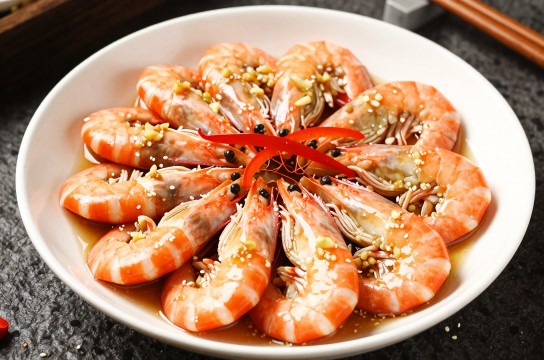 蒜泥蒸虾-展庭百科汇