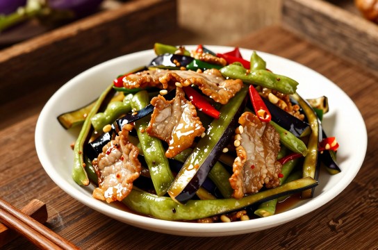 武冈扎菜炒肉-展庭百科汇
