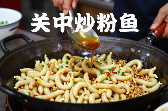 关中炒粉鱼
