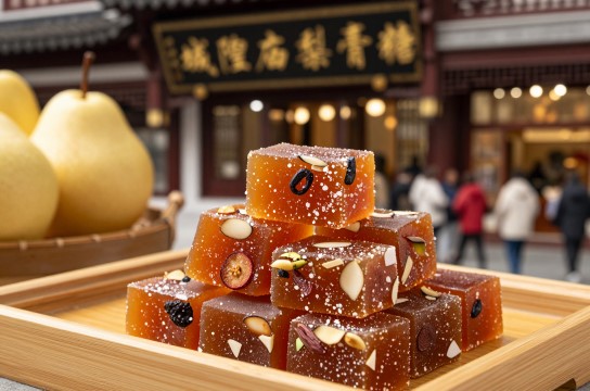 城隍庙梨膏糖-展庭百科汇