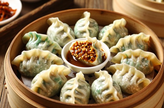 灌汤酱肉蒸饺