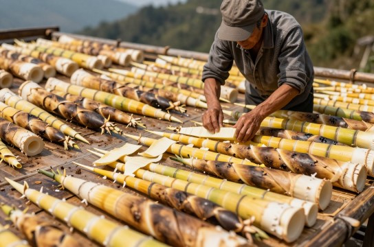 九华山竹笋干