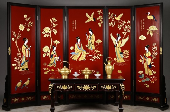 凤翔罩金漆器-展庭百科汇