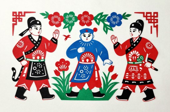 崆峒剪纸-展庭百科汇