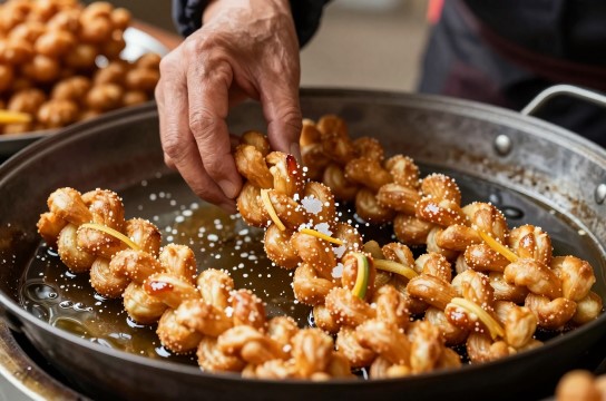 油炸麻花