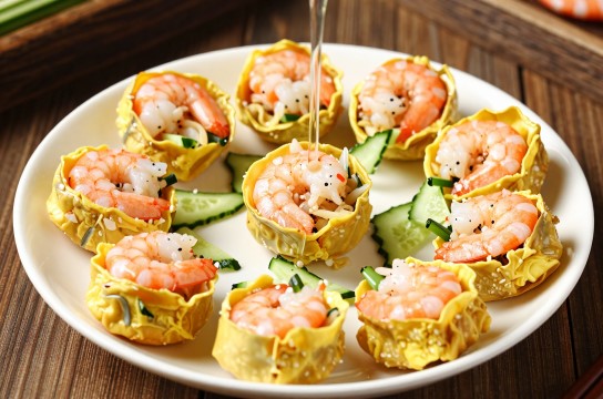 荷包牡丹虾是哪里的特产?_天津美食特产介绍-展庭百科汇