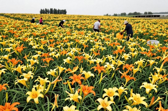 宁县黄花菜是哪里的特产?_甘肃农产品介绍-展庭百科汇