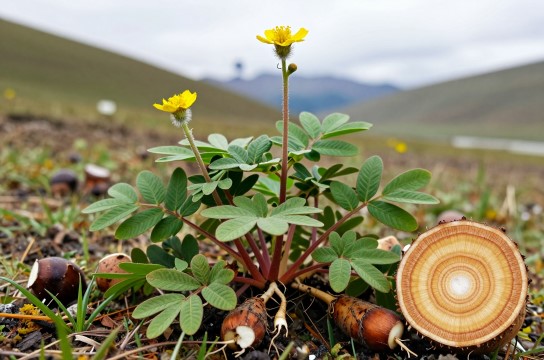 泽库蕨麻-展庭百科汇