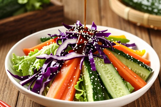 手撕大拌菜