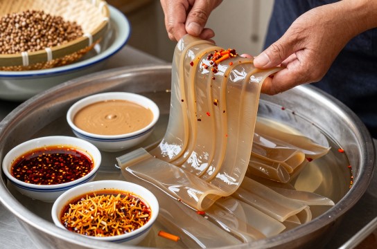 华阴凉粉-展庭百科汇