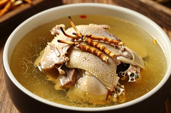 虫草炖雪鸡-展庭百科汇