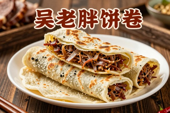 吴老胖饼卷-展庭百科汇