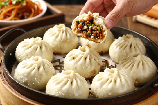 薛湖牛肉水煎包