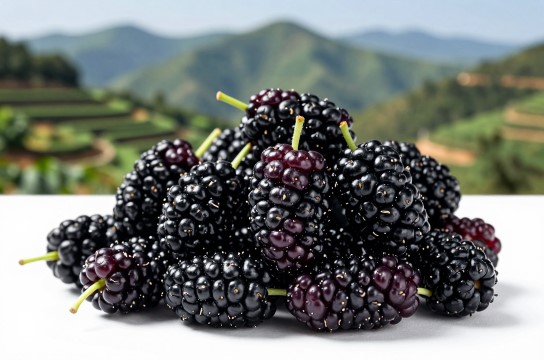 红花峪桑葚-展庭百科汇