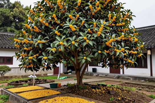 塔峙桂花-展庭百科汇