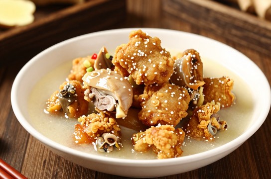 贝母鸡块