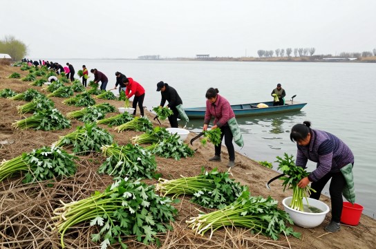 湖口藜蒿-展庭百科汇