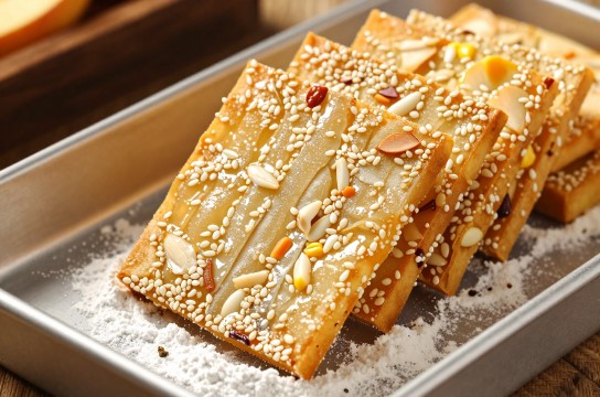 椒盐桃片-展庭百科汇