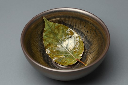 仿宋木叶盏是哪里的特产?_陕西工艺陶瓷介绍-展庭百科汇