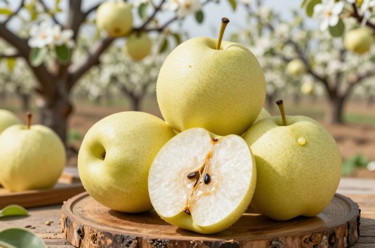 河峪酥梨-展庭百科汇