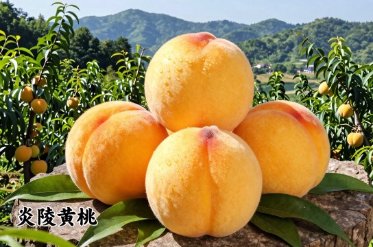 炎陵黄桃-展庭百科汇