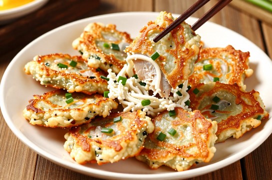 香煎鱼饼-展庭百科汇