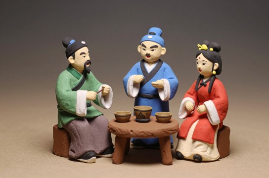 泥人张彩塑-展庭百科汇