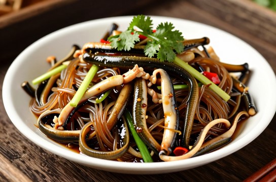 清炒鳝鱼-展庭百科汇
