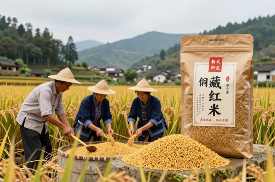 新晃侗藏红米-展庭百科汇