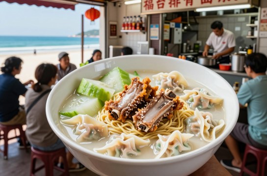 福台排骨面是哪里的特产?_台湾小吃介绍-展庭百科汇