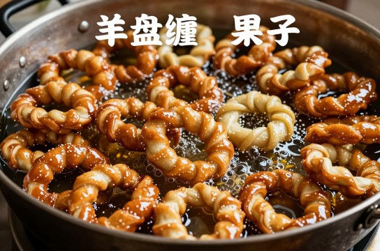 羊盘缠、果子-展庭百科汇