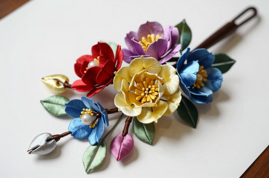 上海绢花-展庭百科汇