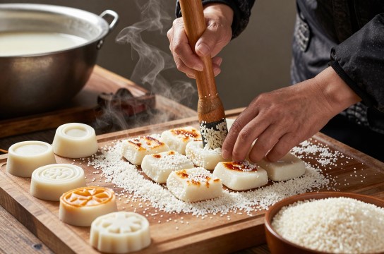 黄陂手工糍粑是哪里的特产?_湖北传统美食介绍-展庭百科汇