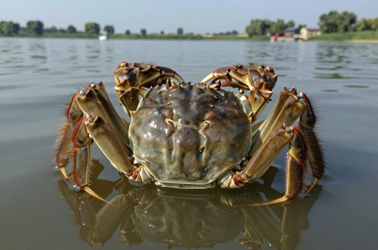 东平湖中华绒鳌蟹-展庭百科汇