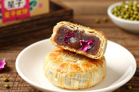 星子豆沙饼