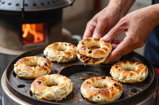 老北京马蹄烧饼-展庭百科汇