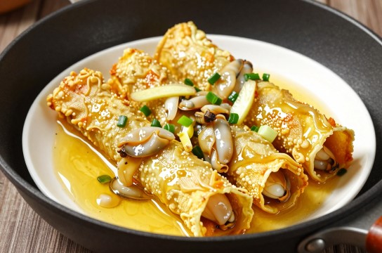 炸蛏子筒