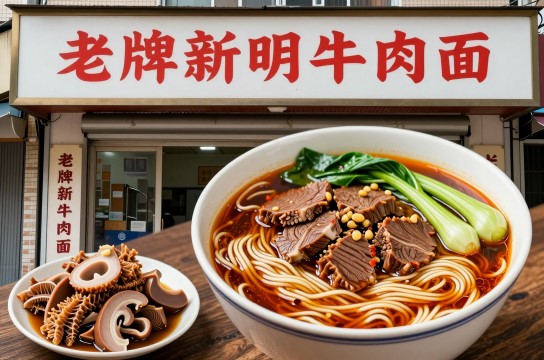 老牌新明牛肉面是哪里的特产?_台湾美食介绍-展庭百科汇