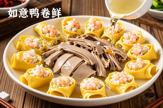 如意鸭卷鲜是哪里的特产?_上海美食特产介绍-展庭百科汇