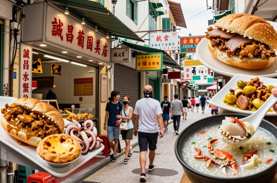 官也街—美食集中地-展庭百科汇