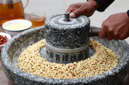 青稞炒面