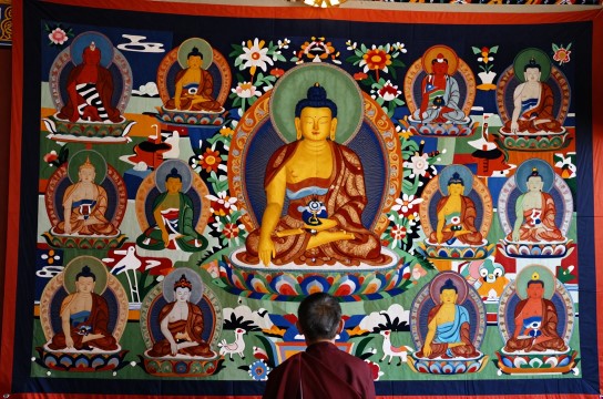 塔尔寺堆绣