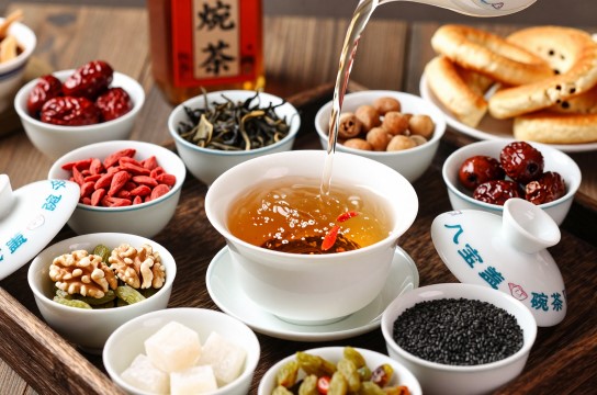 八宝盖碗茶