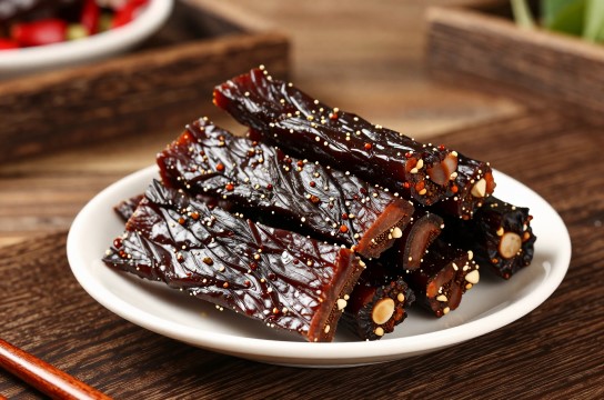 五香牦牛肉干-展庭百科汇